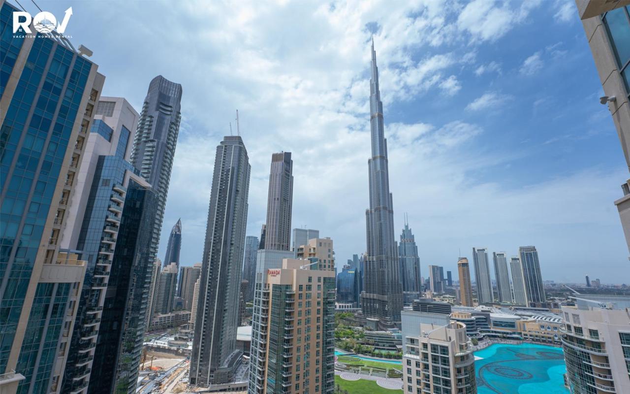 Luxury 2 Bedroom Suite With Full Burj Khalifa View ดูไบ ภายนอก รูปภาพ