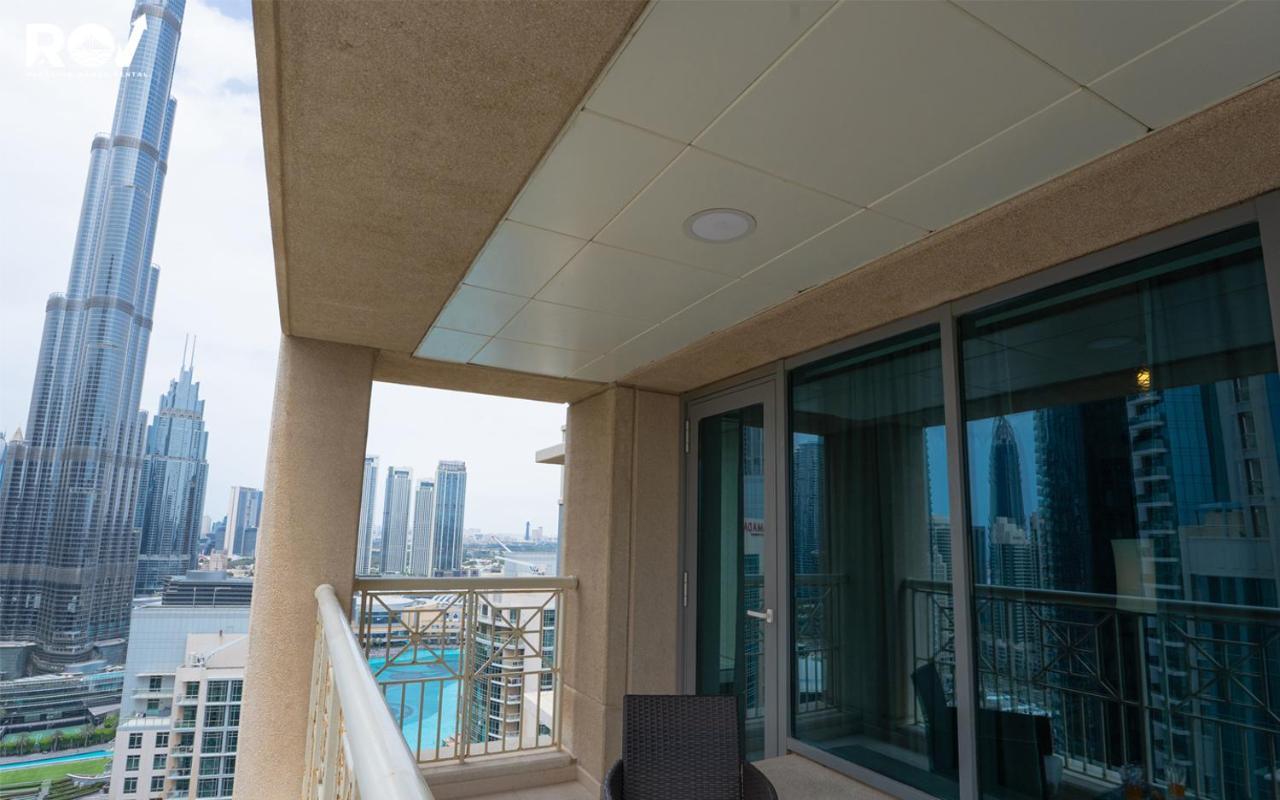 Luxury 2 Bedroom Suite With Full Burj Khalifa View ดูไบ ภายนอก รูปภาพ