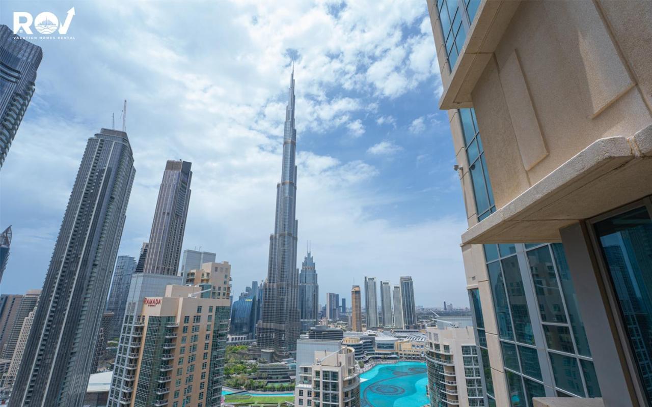 Luxury 2 Bedroom Suite With Full Burj Khalifa View ดูไบ ภายนอก รูปภาพ