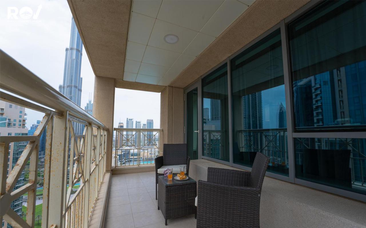 Luxury 2 Bedroom Suite With Full Burj Khalifa View ดูไบ ภายนอก รูปภาพ